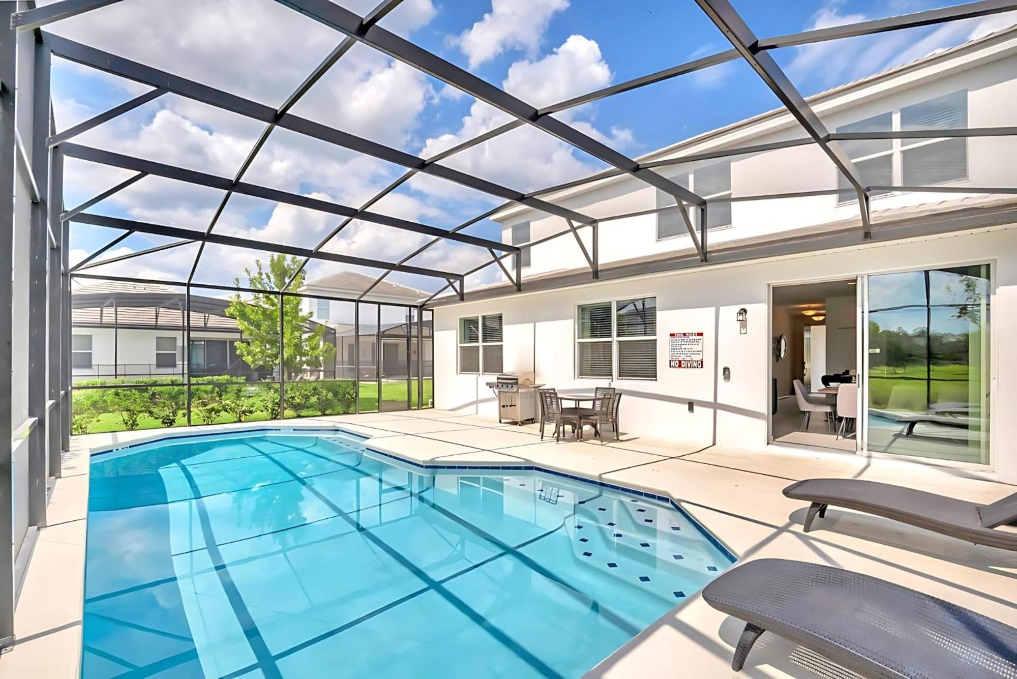 Family Resort - 6Br Mansion - Private Pool, Home Theater, Bbq And More Kissimmee Exterior foto